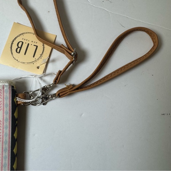 L.I.B. New York Aztec Print Clutch & Cross Body Bag - Picture 5 of 6